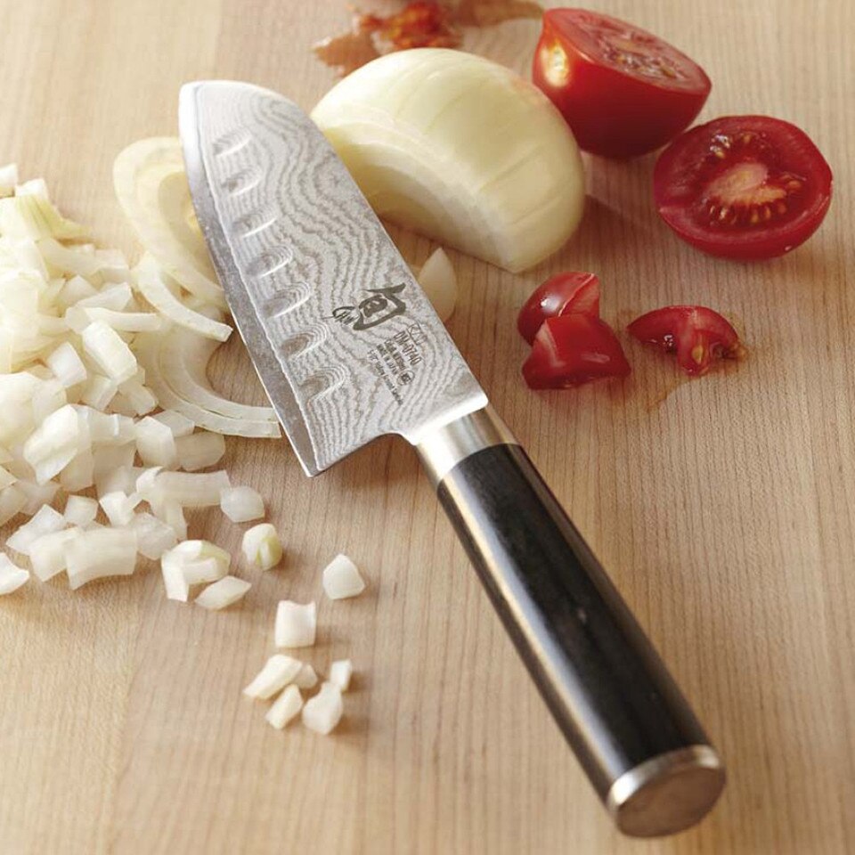 Shun Classic HollowGround Santoku Knife Williams Sonoma Australia